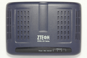 Параметры ZTE ZXDSL 831 